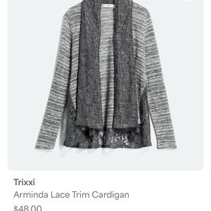 Elegant Gray Women's Cardigan